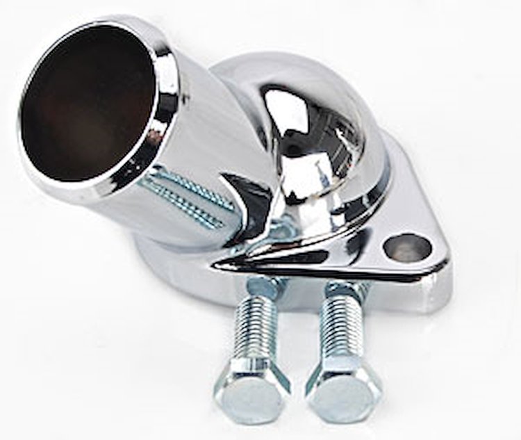 Chevy Chrome Water Neck for 1955-1965 Small/Big Block Chevy