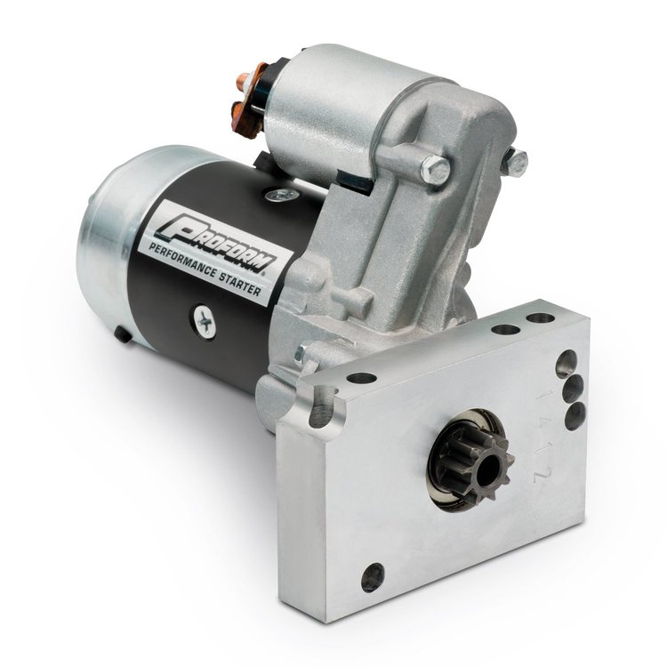 Heavy-Duty High Torque Mini-Starter Small Block/Big Block Chevy & 90-degree V6