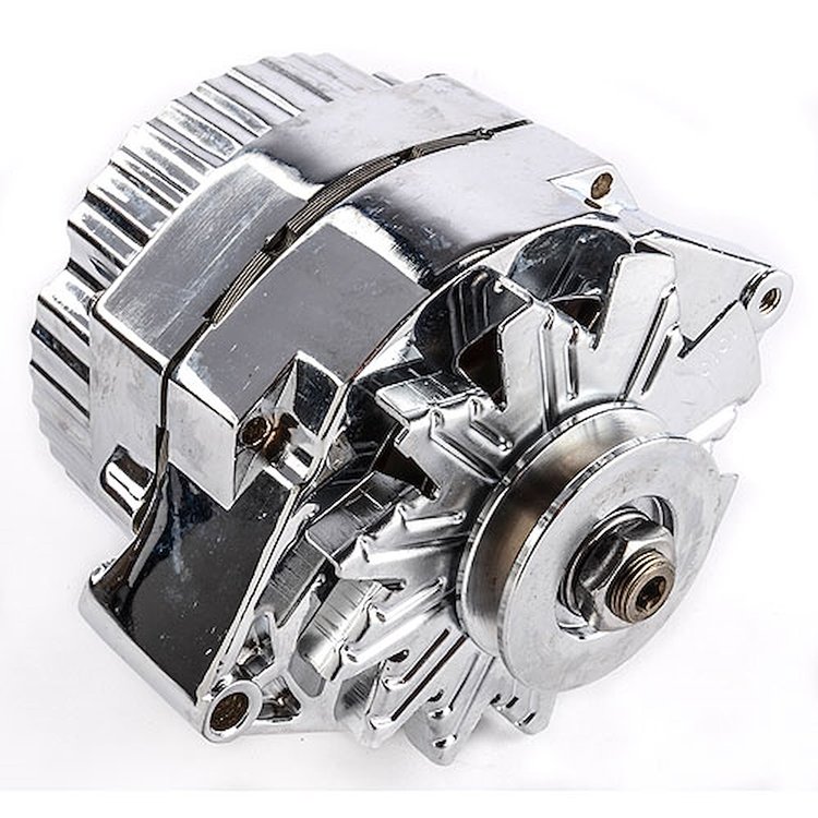 1-Wire GM Alternator 60-Amp in Chrome Finish