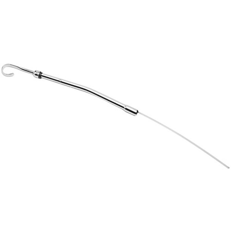 Chrome Oil Dipstick & Tube for 1955-1979 Pontiac V8