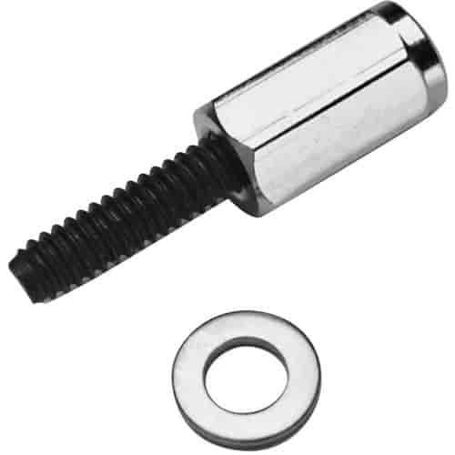 Valve Cover Aluminum Mini Nuts With Stainless Steel Washers and 1/4" Studs in Blue