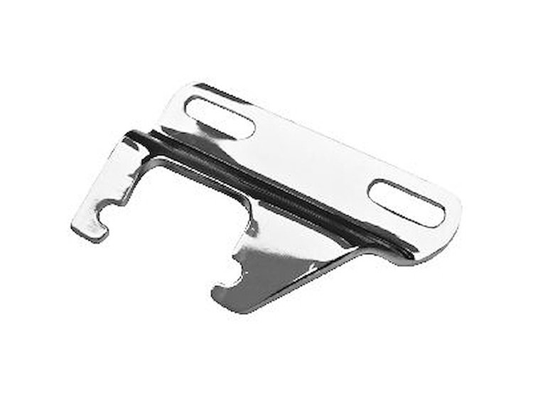 Chrome Alternator Bracket for Small Block Chevy Thru 1968