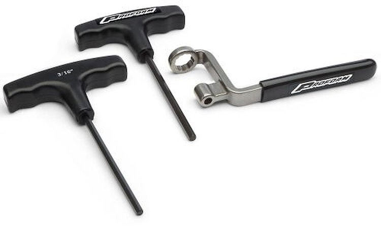 Valve Lash Wrench Set Nut: 5/8" Set Screw: 3/16" & 7/32"