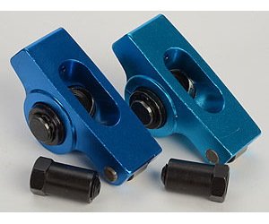 Aluminum Roller Rockers for Small Block Chevy with 1.5/1.6 Ratio & 3/8" Stud