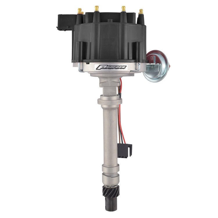 High Performance HEI Distributor for 1955-1982 Small Block & Big Block Chevy with Black Cap