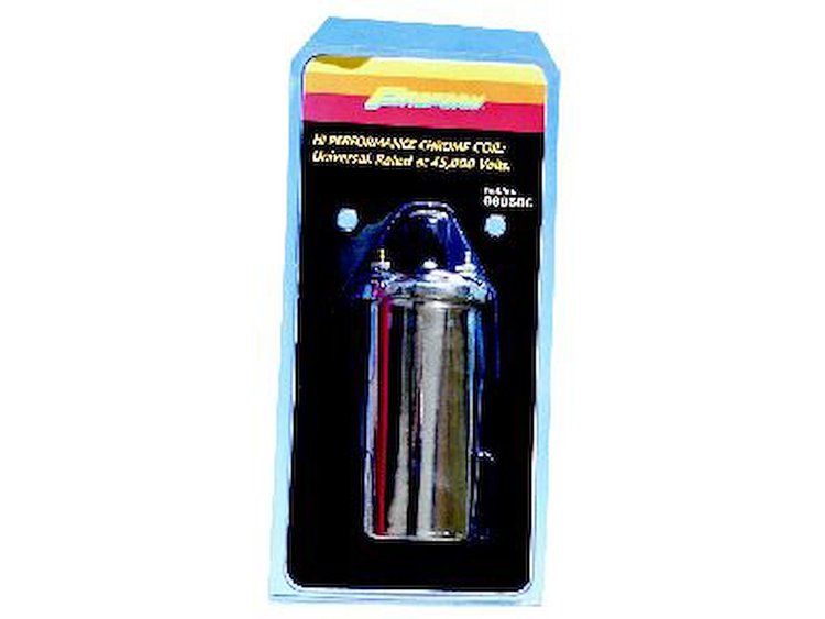 High-Performance Ignition Coil Universal (Cylinder style) in Chrome