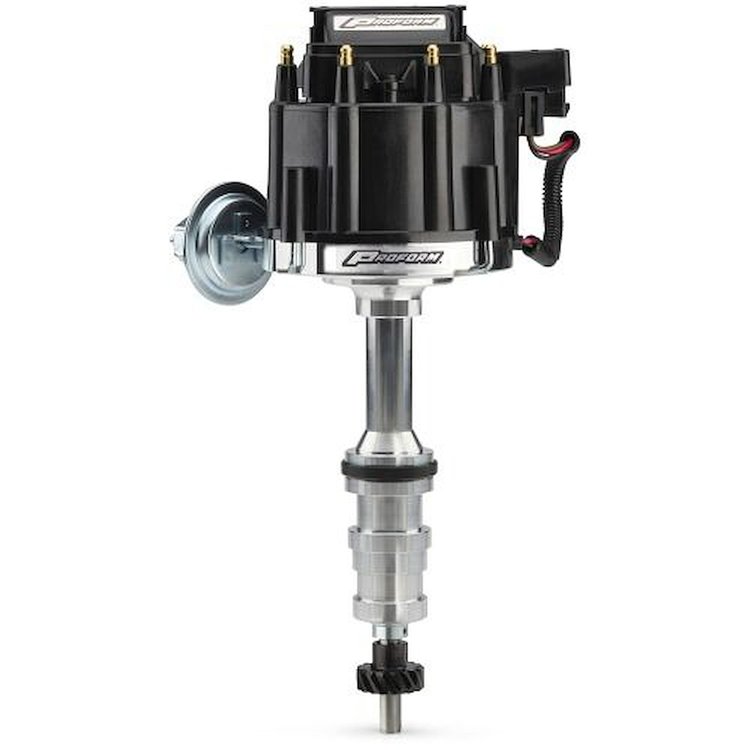 67042 Street and Strip HEI Distributor for Big Block Ford FE V8 [Black Cap]