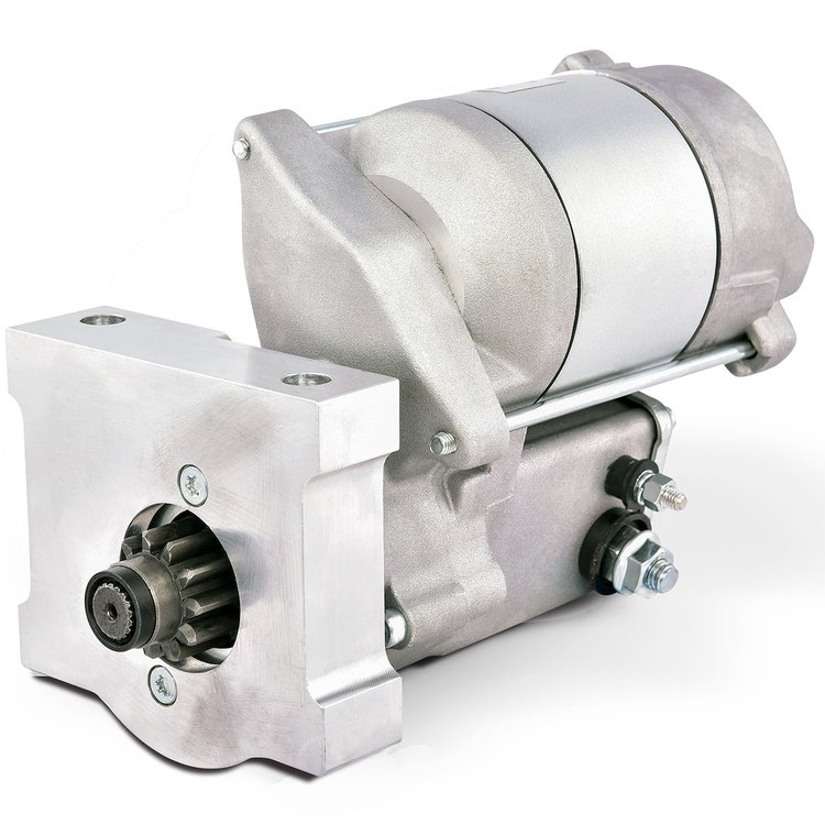 High-Torque Mini Starter for Chevrolet Engines [1.4 kW, Straight Bolt Mounting]