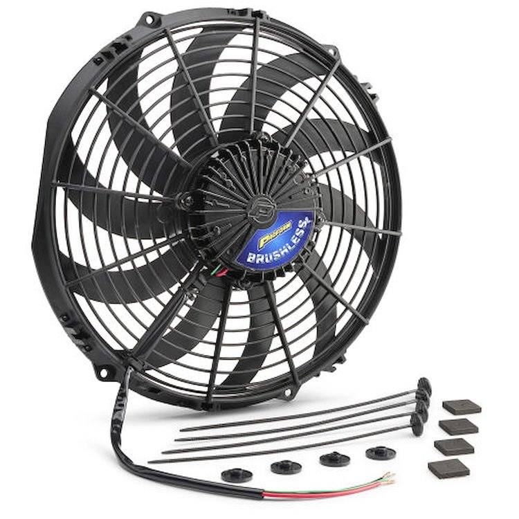 67058 Brushless Ultra-Performance 10 in. Electric Fan [1,020 CFM, Pusher]