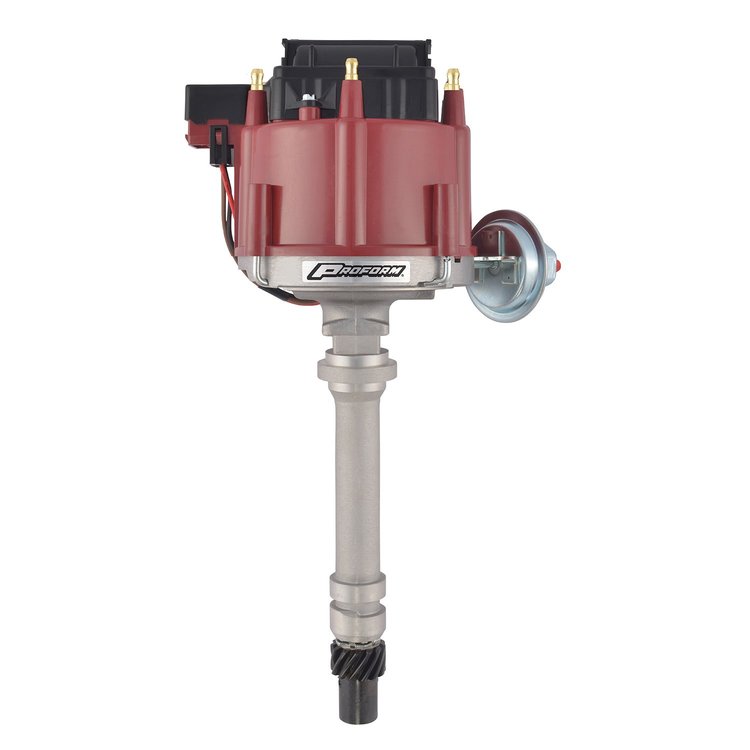 Street/Strip HEI Distributor & Coil for Chevy 200-229ci V6 with Red Cap