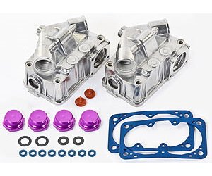 Aluminum Fuel Bowl Kit for 4150 Carburetors with Sight Glass Windows