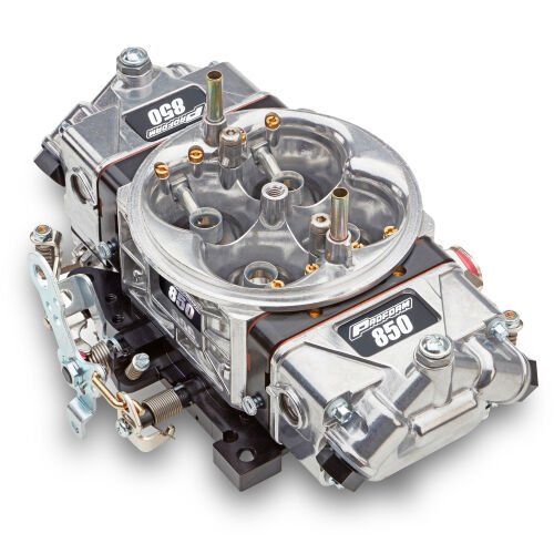 Race Series 850 CFM Draw-Thru Supercharger Gasoline Carburetor w/2-Step Down-Leg Boosters