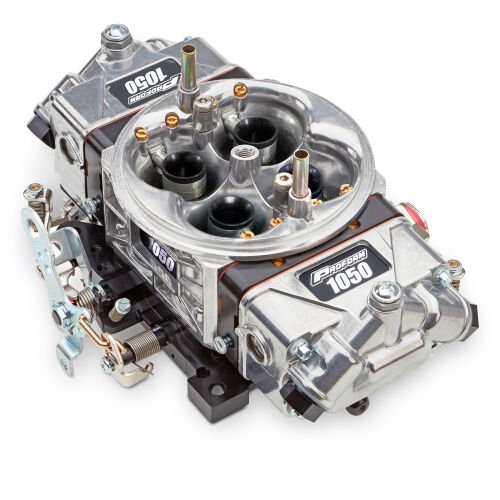 Race Series 1050 CFM Drag Race Gasoline Carburetor w/2-Step Down-Leg Boosters