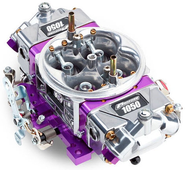 67209 Race Series 1050 CFM Drag Race Gasoline Carburetor w/2-Step Down-Leg Boosters