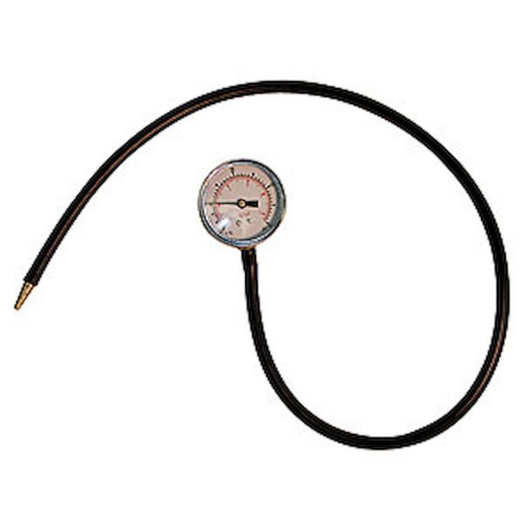 Vacuum Pressure Gauge 30" Long Hose