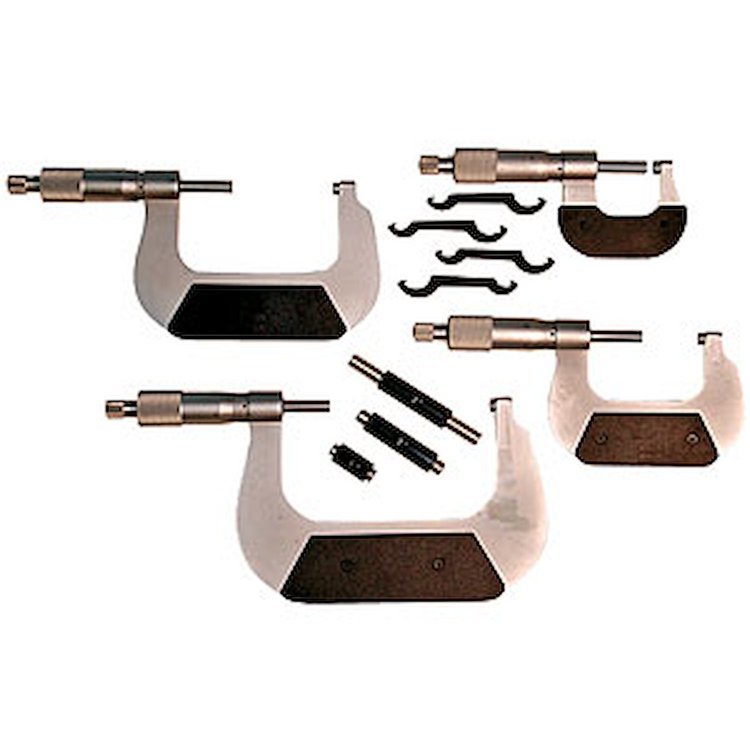 Micrometer Set 0 - 4" / .0001"