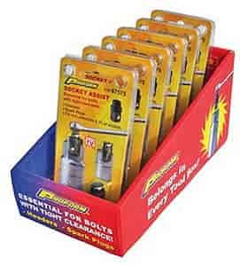 Socket Assist Drive Adapter Kits with Display Box Adapts Socket To 12-Point Wrench