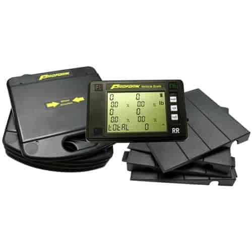 Lightweight Wireless Vehicle Scale System 5000 lb Weight Capacity Includes: