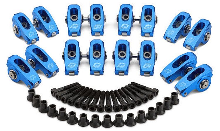 69467 Super-Street Aluminum Roller Rocker Arms for GM Gen III/IV LS Engines