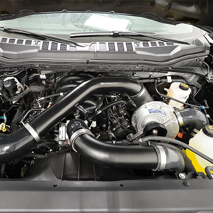 High-Output Intercooled Supercharger System P-1SC-1 for 2020-2022 Ford F-250, F-350 Super-Duty w/7.3L "Godzilla" Engine