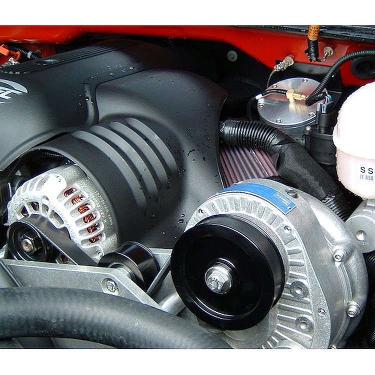 High Output Intercooled Supercharger System P-1SC-1 2003-2006 GM 4.8L 5.3L Truck/SUV