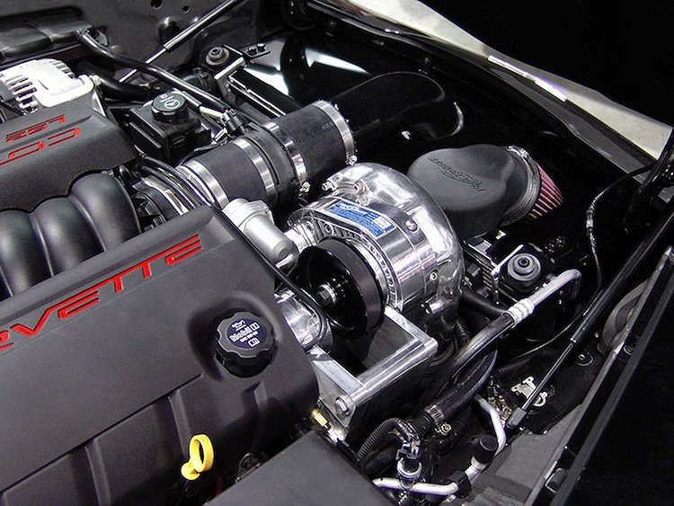 High-Output Intercooled Supercharger System P-1SC-1 2005-2007 Chevy Corvette C6 LS2