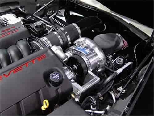High Output Intercooled Supercharger System P-1SC-1 2005-2007 Corvette C6 LS2