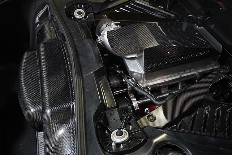 Stage II Intercooled Supercharger System P-1SC-1 2020-2025 Corvette C8 Coupe 6.2L