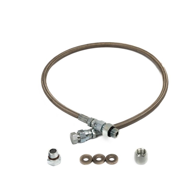 Self-Contained Supercharger Oil Drain Line Kit