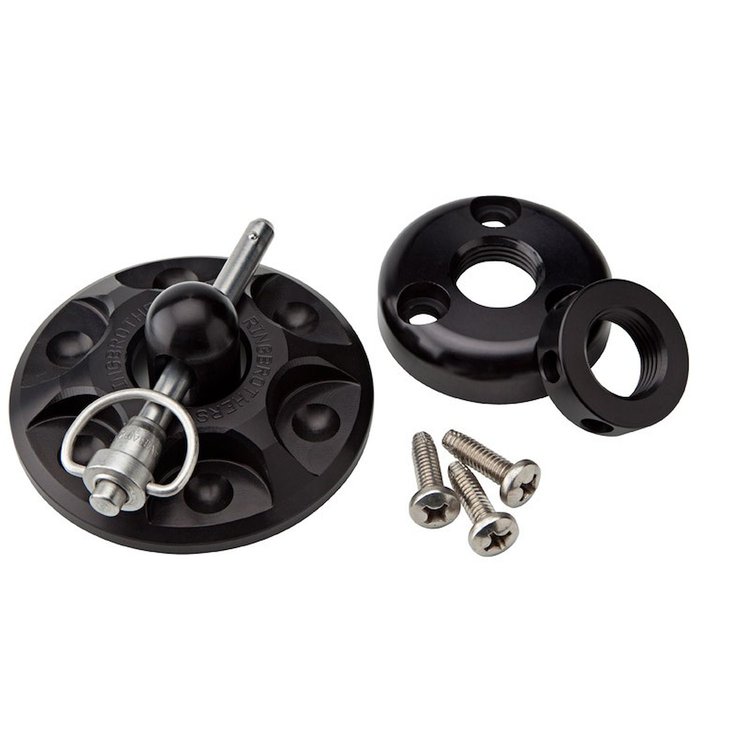 Round Billet Hood Pin Kit