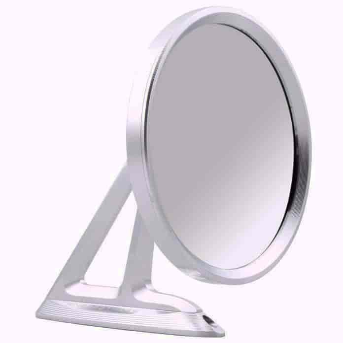 Round Billet Mirror Set [Natural Finish]