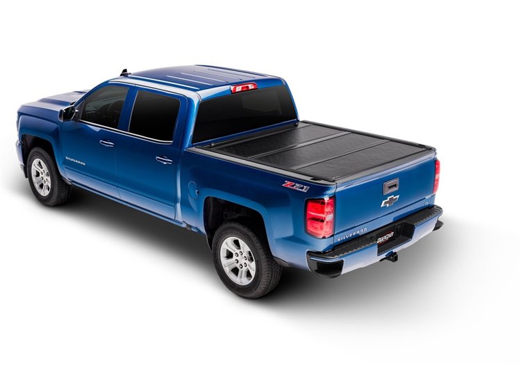 FX11001 Flex Hard Folding Cover, 2004-2012 Chevy Colorado/GMC Canyon 6'Bed STD/EXT Cab, Black Textured