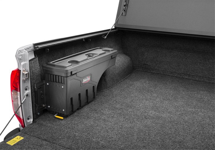SC503D Swing Case, Fits Select Nissan Frontier, Drivers Side, Black Smooth