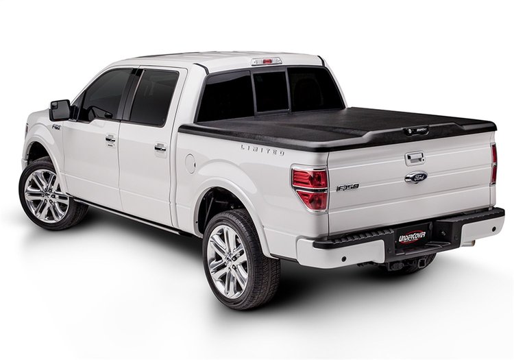 UC1228 Elite Hard Non-Folding Cover, Fits Select Chevy Silverado 2500 HD/3500 HD 6'10" Bed, Black Textured