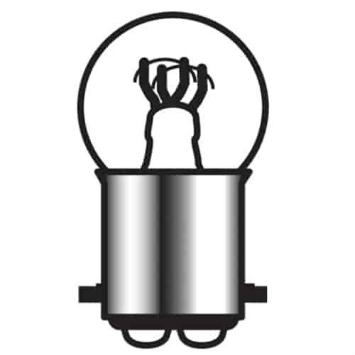 Brite Bulb Straight Pin Clear
