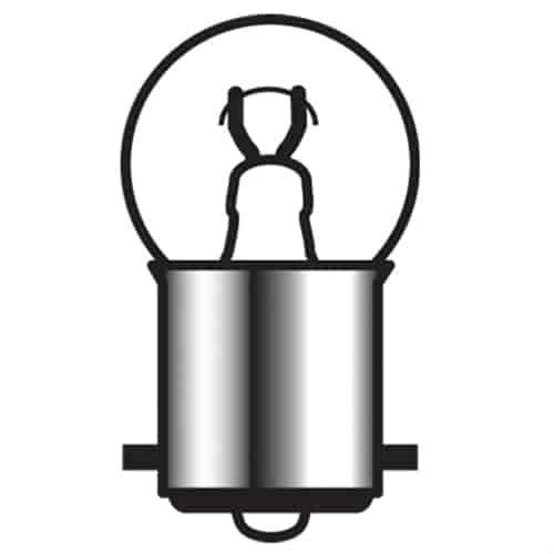Brite Bulb Straight Pin Clear