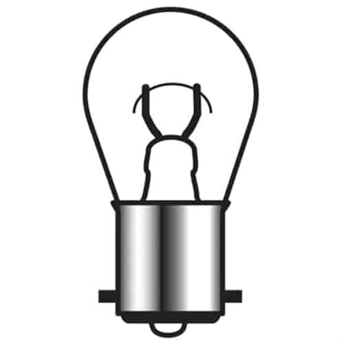 Brite Bulb Straight Pin Clear