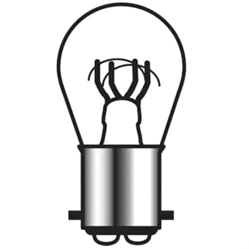 Brite Bulb Straight Pin Clear