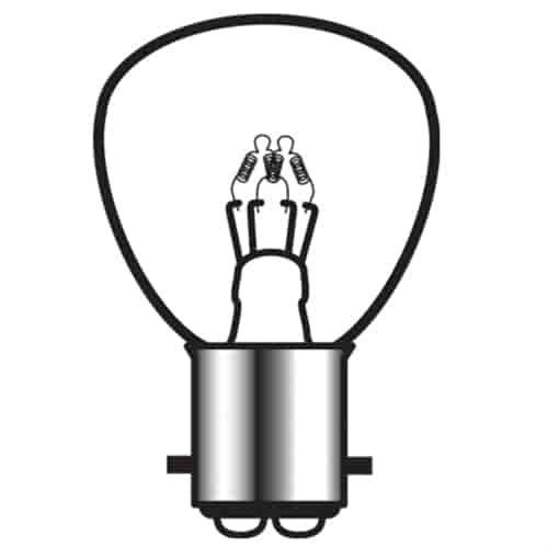 Brite Bulb Straight Pin Clear