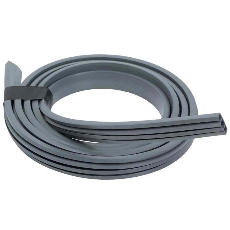 Grey Stuff Under Carpet Wire Channel 8 ft. Length