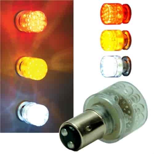 Replacement LED Light Bulb Staggered Pin Red