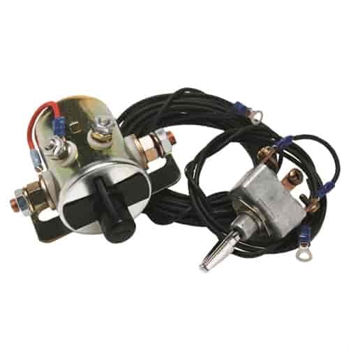 Hidden Manual Battery Disconnect Switch