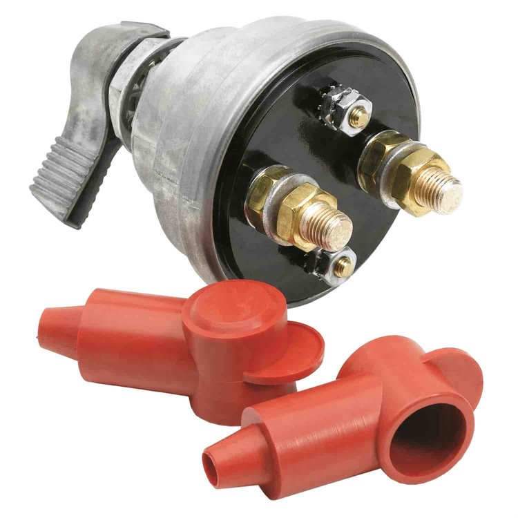 Master Manual Battery Disconnect Switch with Alternator Circuit