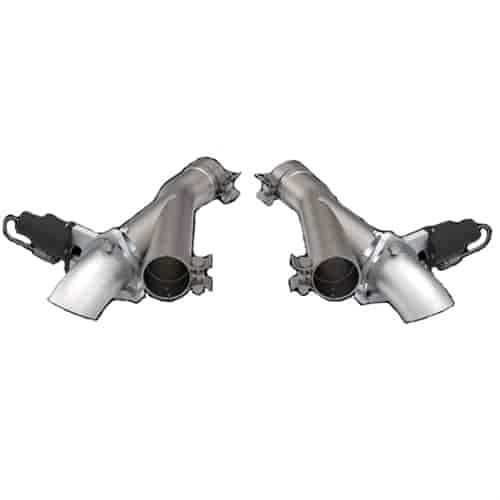 Aggressor Cutout Pipe Kit 2012-2018 Jeep Grand Cherokee SRT, Trackhawk & Durango SRT