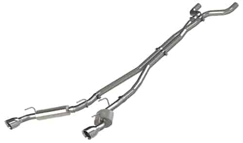 AR3 Exhaust System 10-13 Camaro 6.2L Cat Back with Cutouts