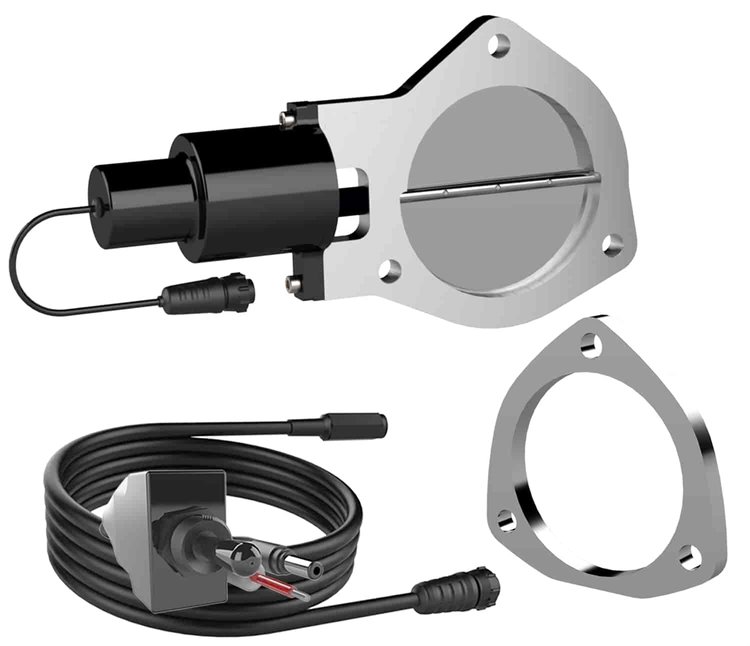 Single 4 in. Electric Cutout Valve with Flange