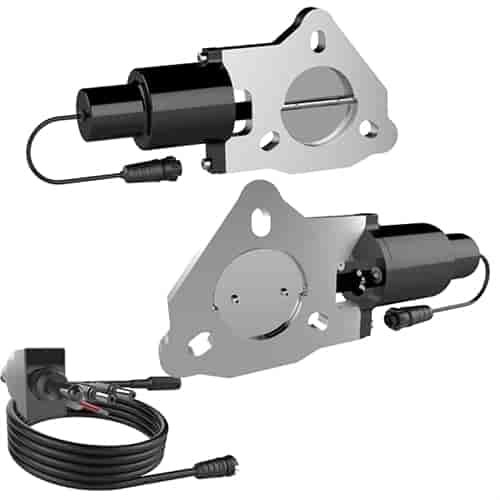 Dual 2.500 in. Electric Cutout Valves