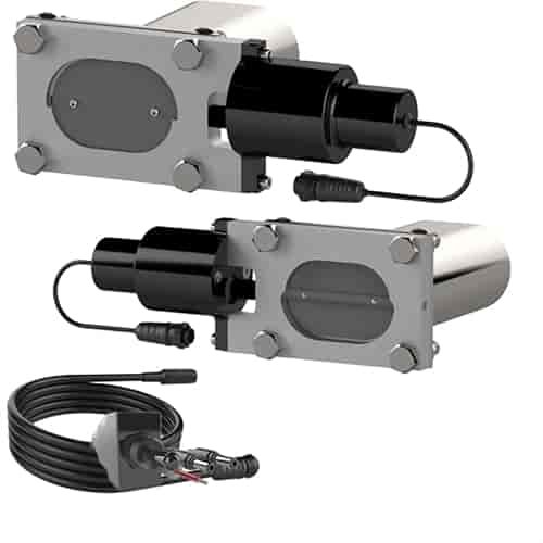 Dual Low Profile Oval Electric Cutout Valves