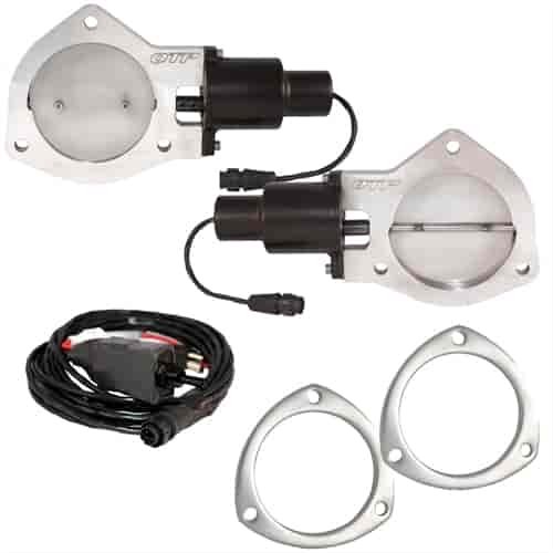 Dual 4 in. Electric Cutout Valves with Flanges