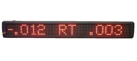 LED Readout Display, 2 in. H x 15 Character